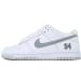 Nike Dunk Low SB CA Edition White Metallic Silver