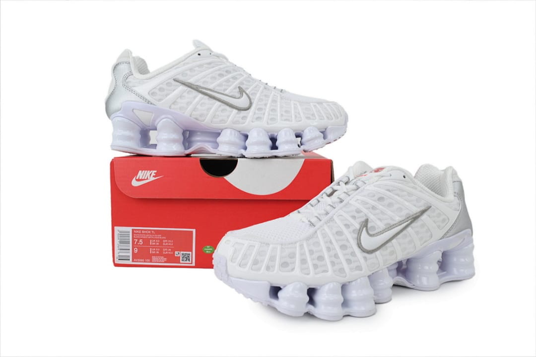 Nike Shox TL CA Edition Metallic Silver