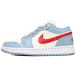 Air Jordan 1 Low "Bleu/Rouge Dune"