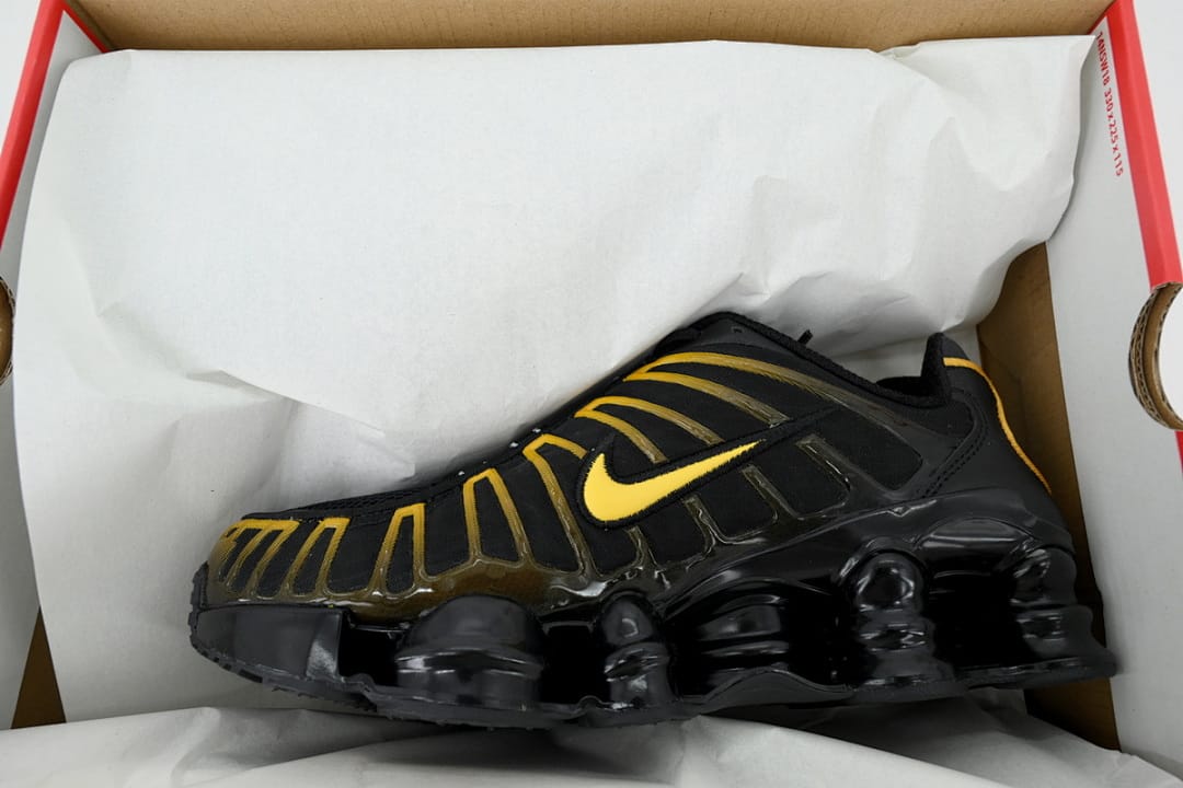 Nike Shox TL CA Edition Black University Gold