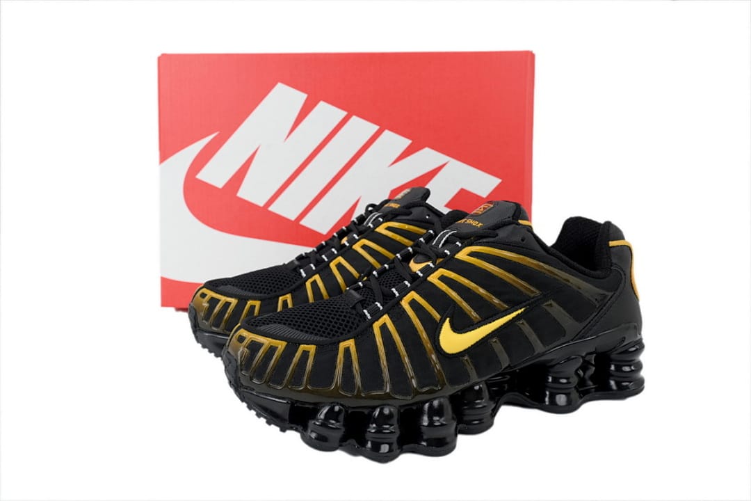 Nike Shox TL CA Edition Black University Gold