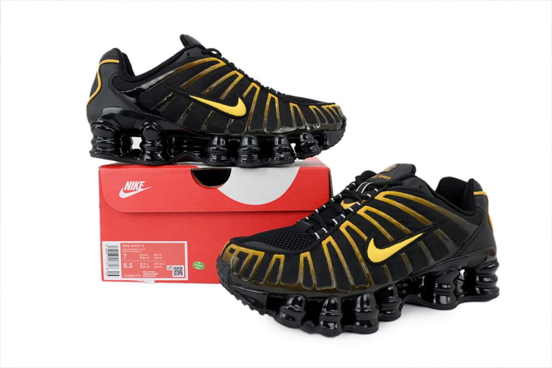 Nike Shox TL CA Edition Black University Gold