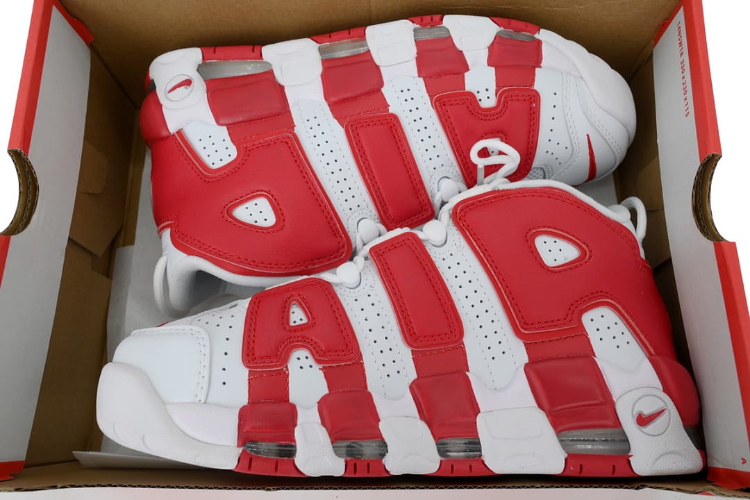 Nike Air More Uptempo BA Edition White Red (Colorway 2)