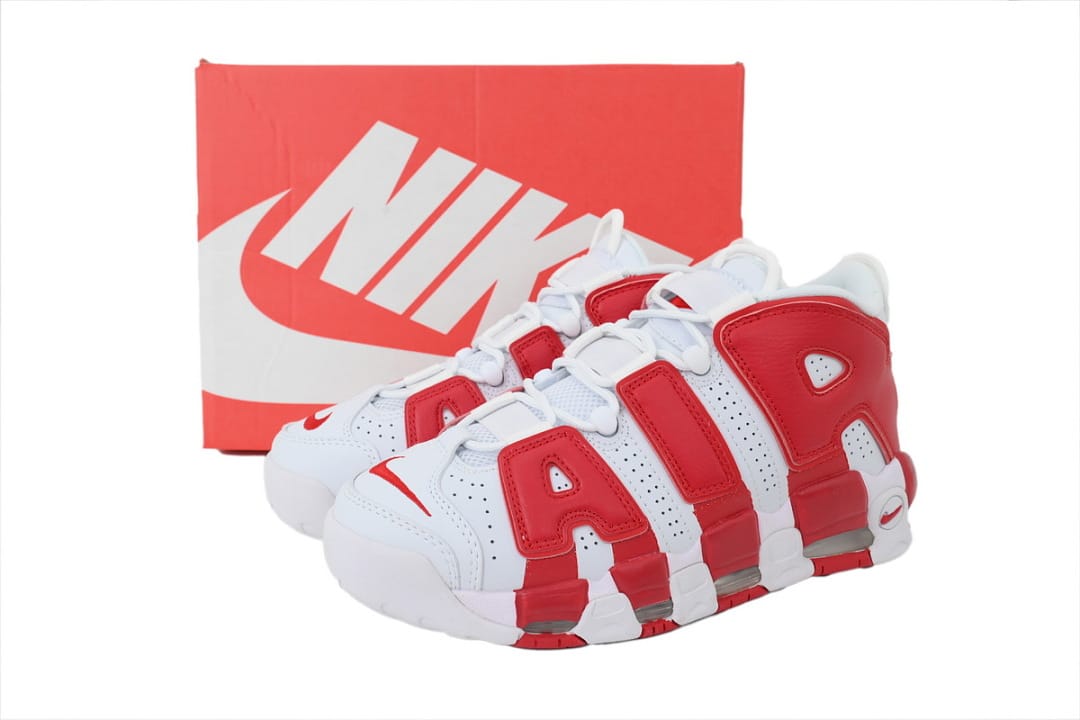 Nike Air More Uptempo BA Edition White Red (Colorway 2)