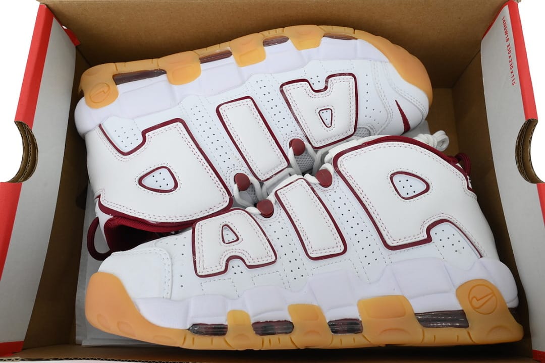 Nike Air More Uptempo BA Edition White Team Red Gum