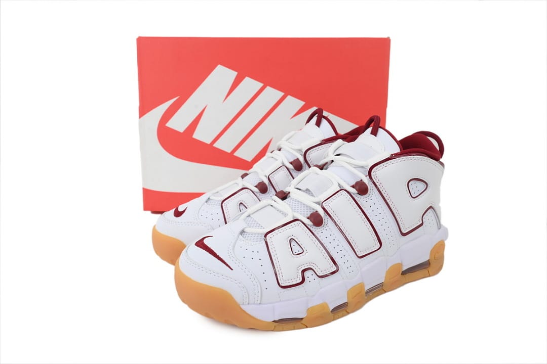 Nike Air More Uptempo BA Edition White Team Red Gum