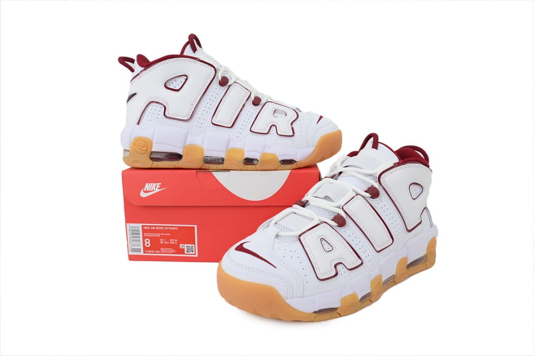 Nike Air More Uptempo BA Edition White Team Red Gum