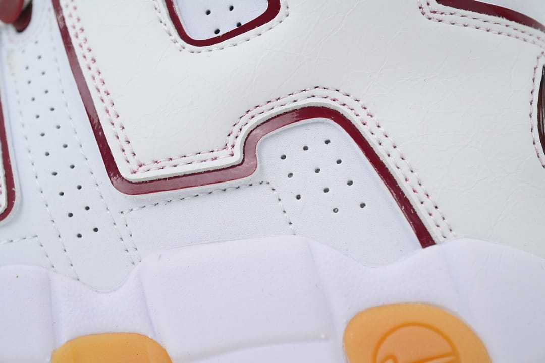 Nike Air More Uptempo BA Edition White Team Red Gum