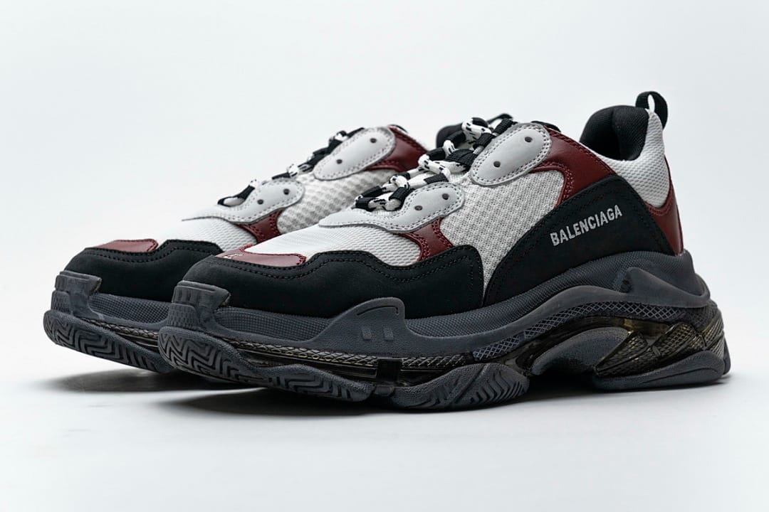 Balenciaga Triple S Air Black Brown Red