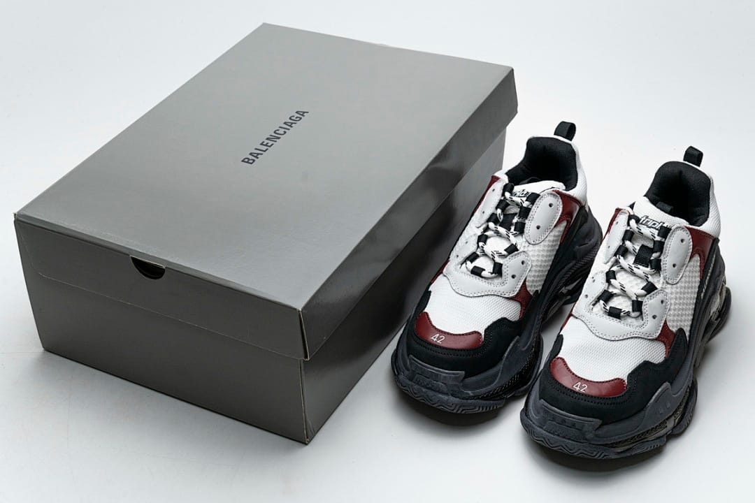 Balenciaga Triple S Air Black Brown Red