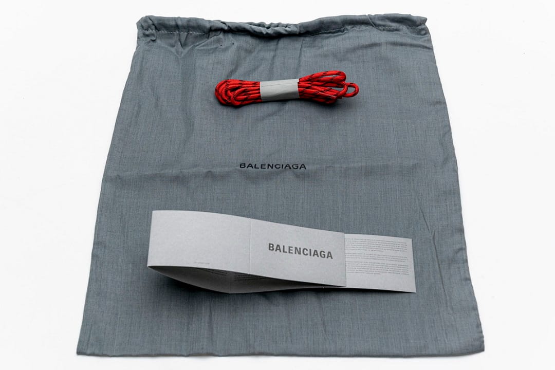 Balenciaga Triple S Letter Bright Red
