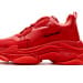 Balenciaga Triple S Letter Bright Red