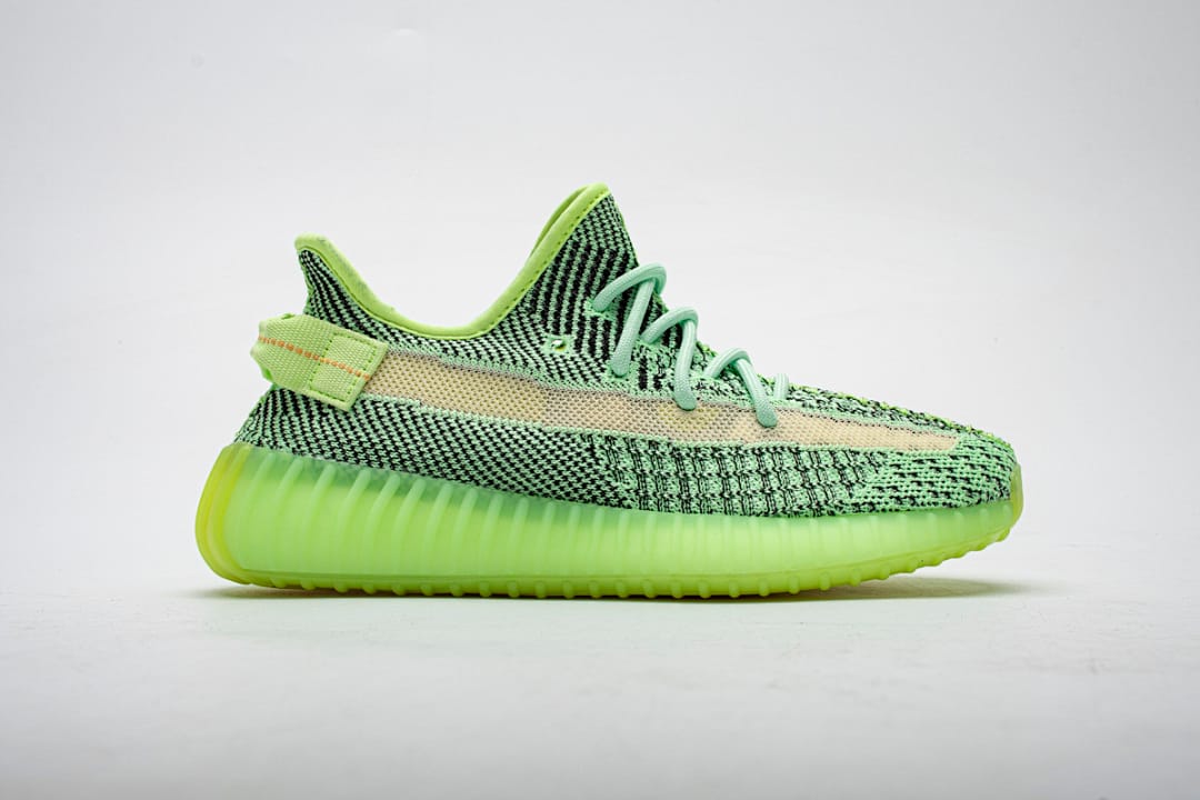 Yeezy Boost 350 V2 A8 Green Zebra Reflective