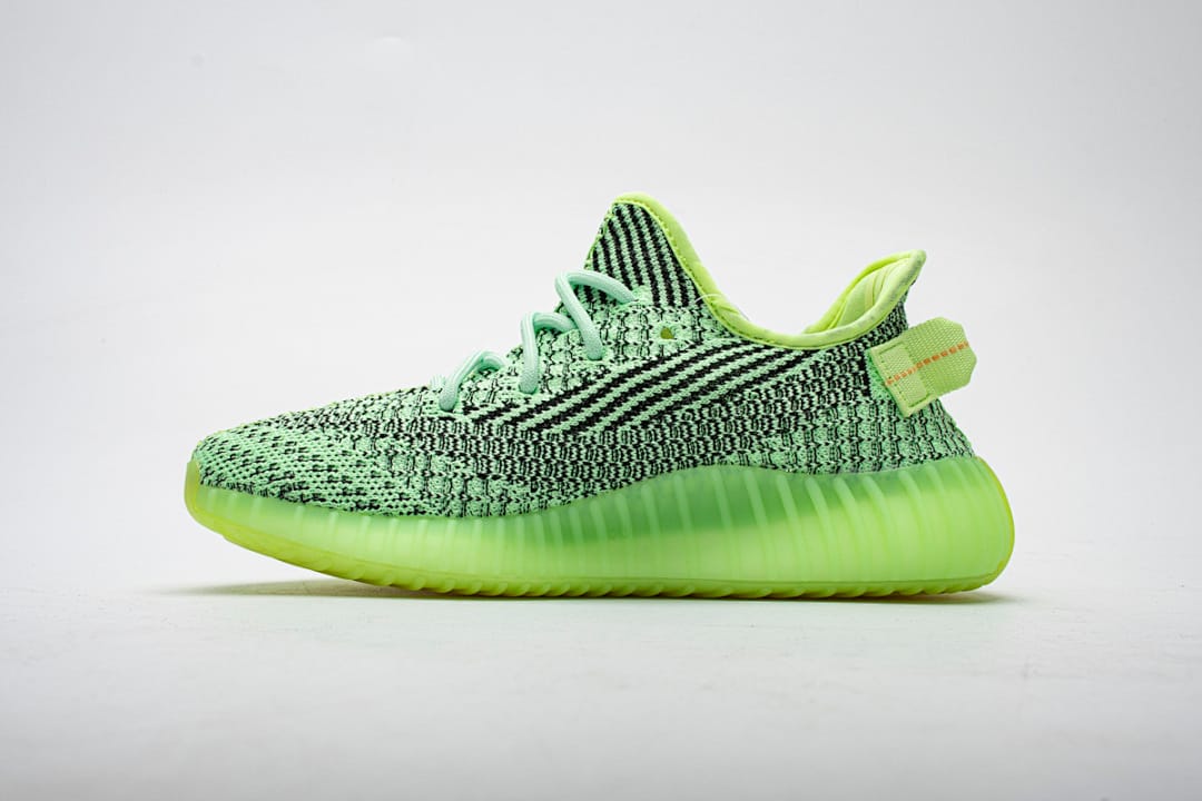 Yeezy Boost 350 V2 A8 Green Zebra Reflective