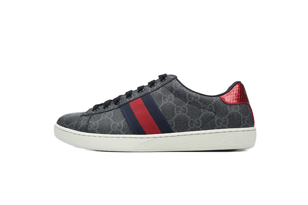 Gucci Ace Triple Black GG Supreme