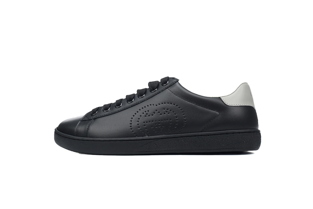 Gucci Ace Grey Black Perforated G