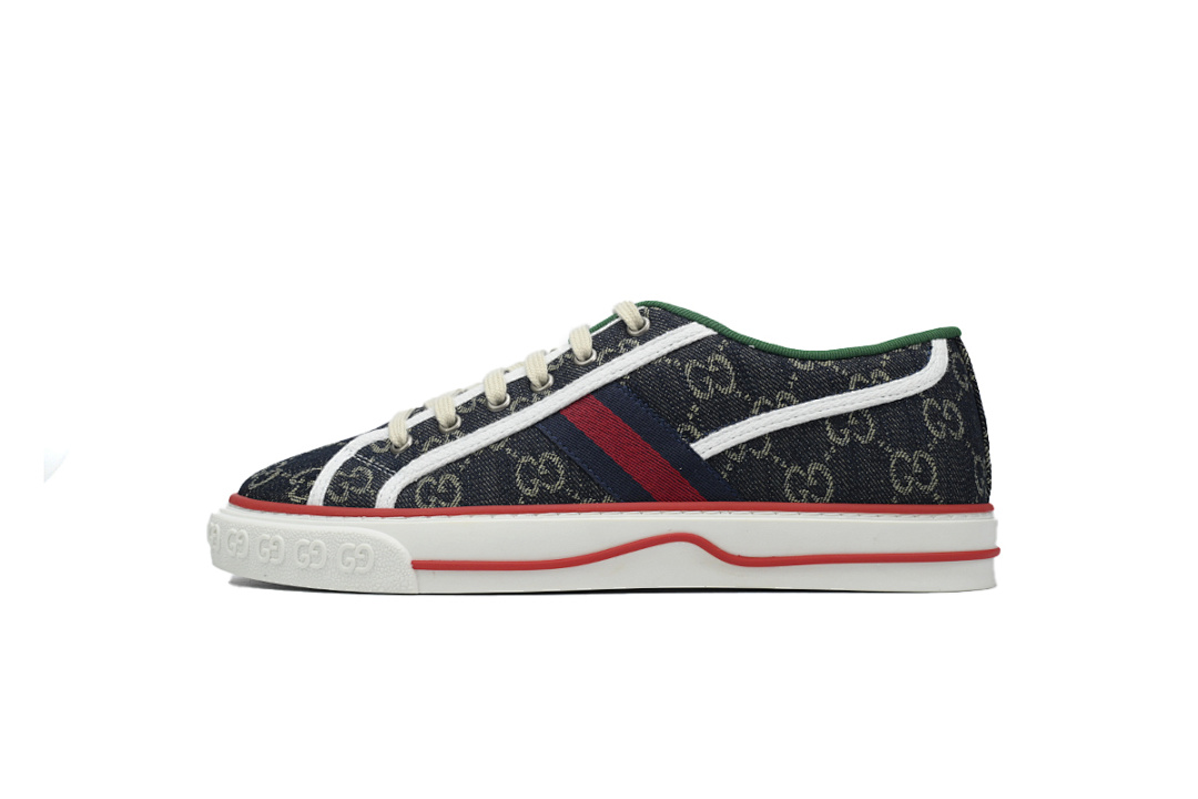 Gucci Tennis 1977 Navy Blue Denim