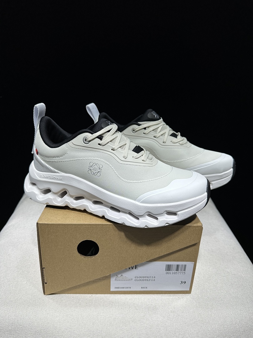 On × LOEWE Cloudtilt 2.0 'Triple White' (Colorway 2)